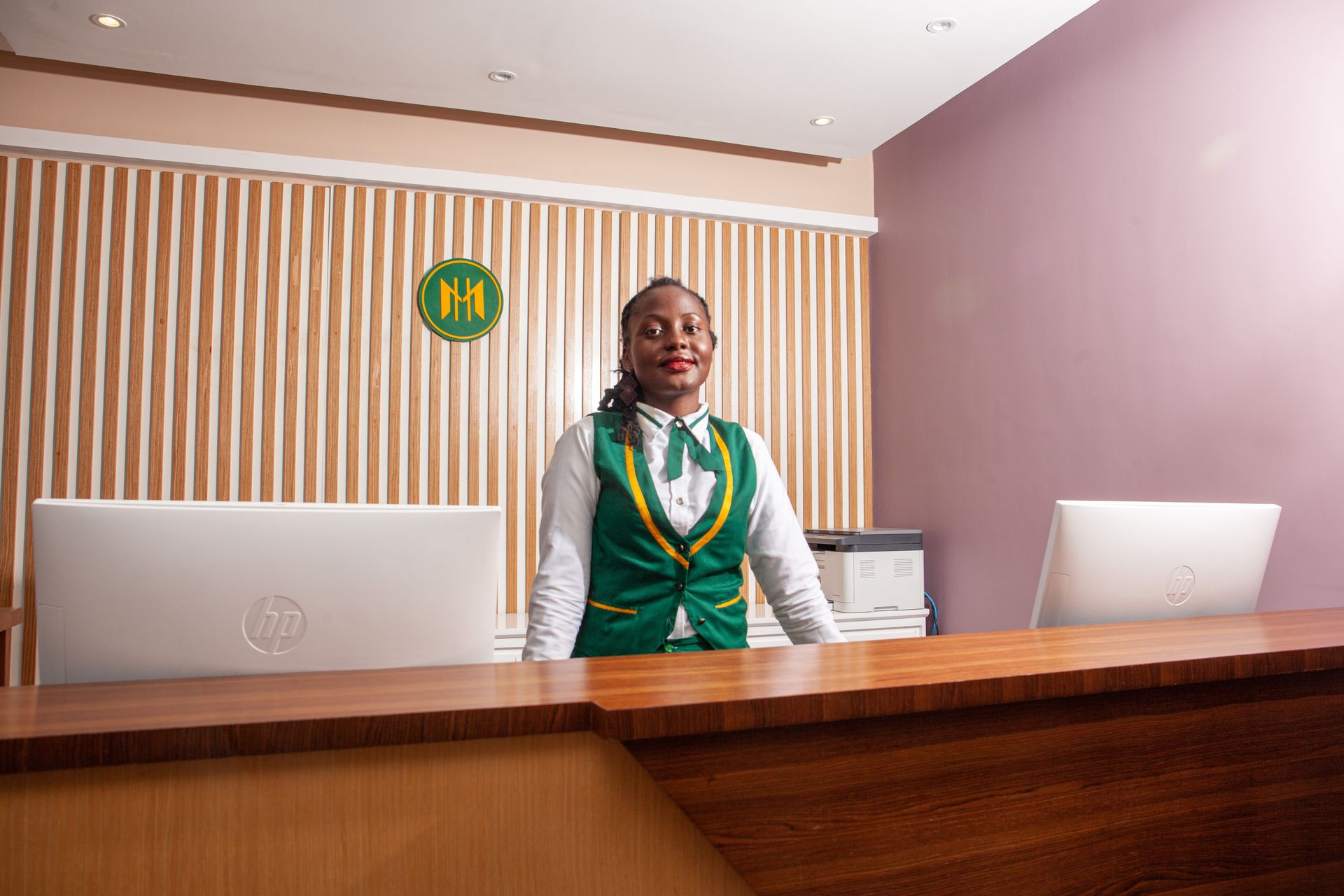 Hall d'accueil Hôtel Mickel Akwa Bonadibong